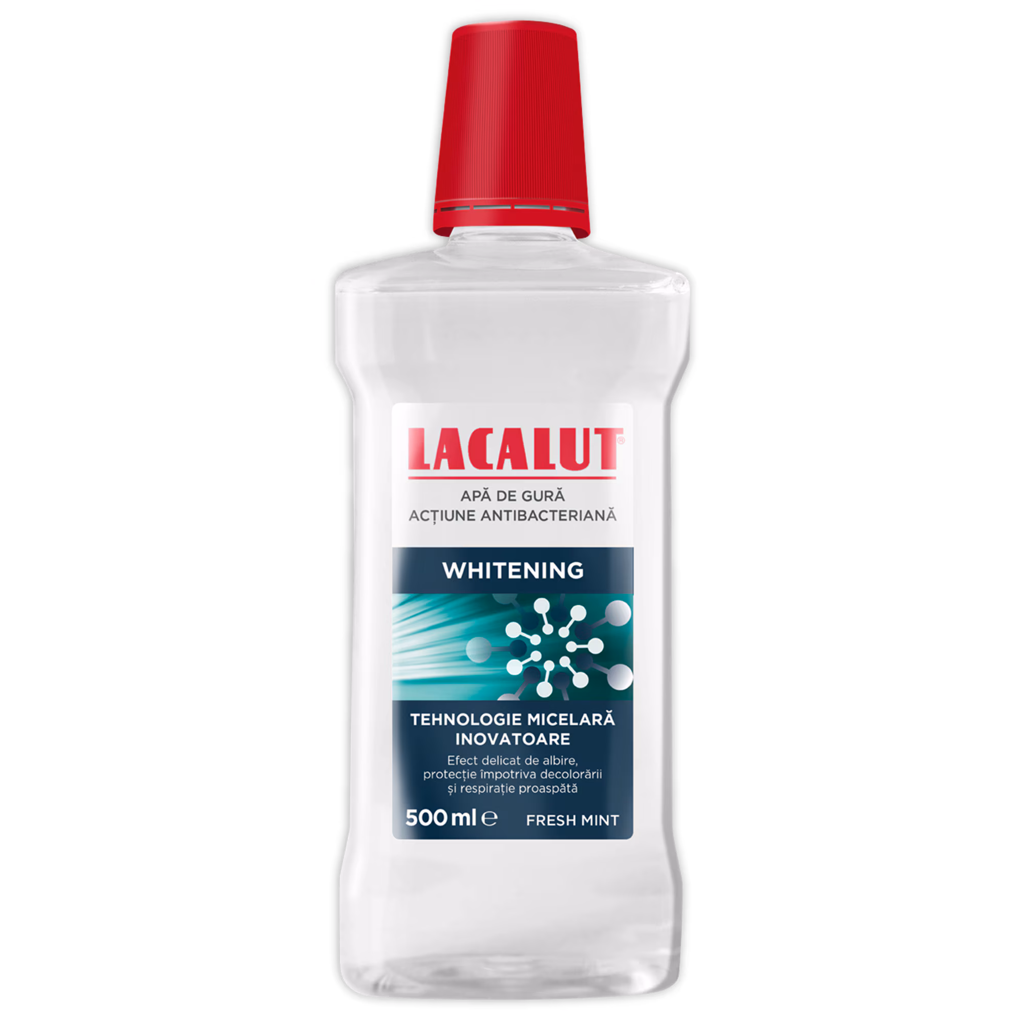 Apa de gura micelara Lacalut Whitening