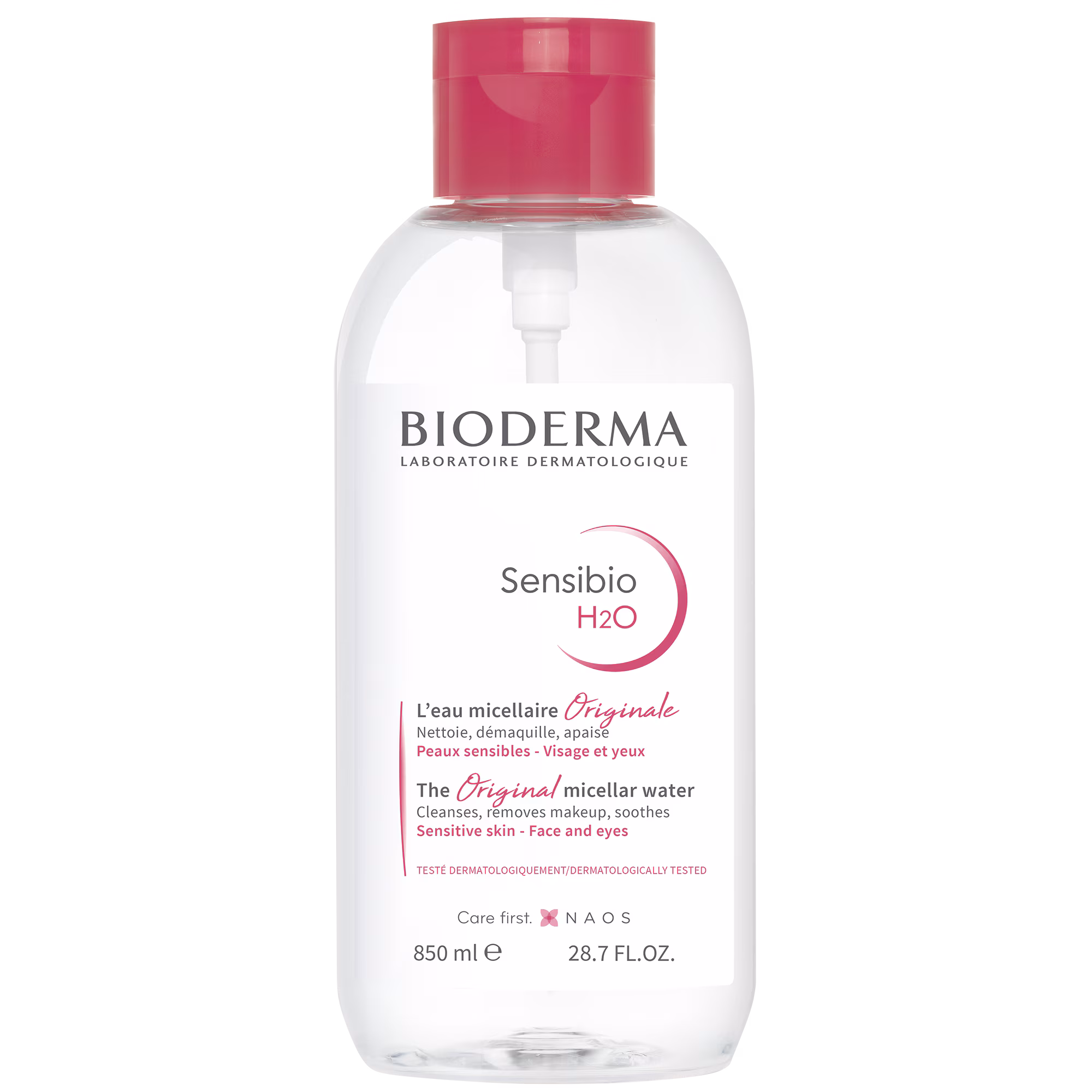 Apa micelara Bioderma Sensibio H2O pentru ten sensibil