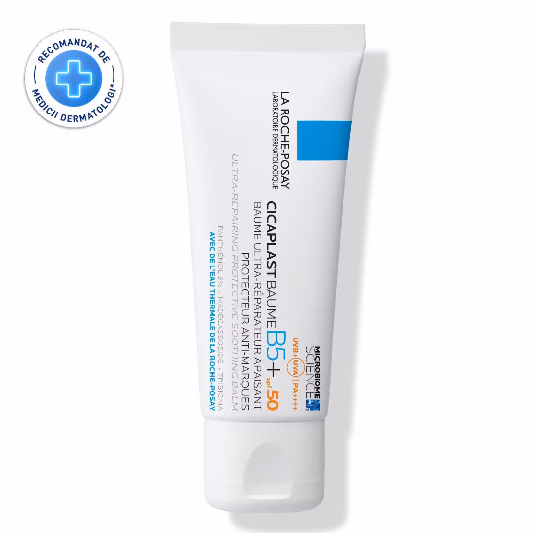 Balsam ultra-reparator Cicaplast Baume B5+ SPF 50 La Roche-Posay