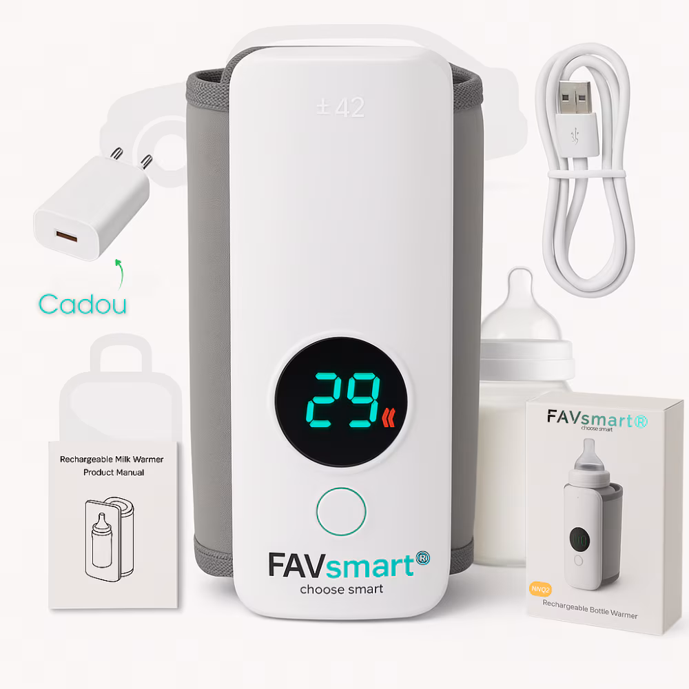 Incalzitor Portabil Biberoane FAVsmart® Pentru Bebelusi