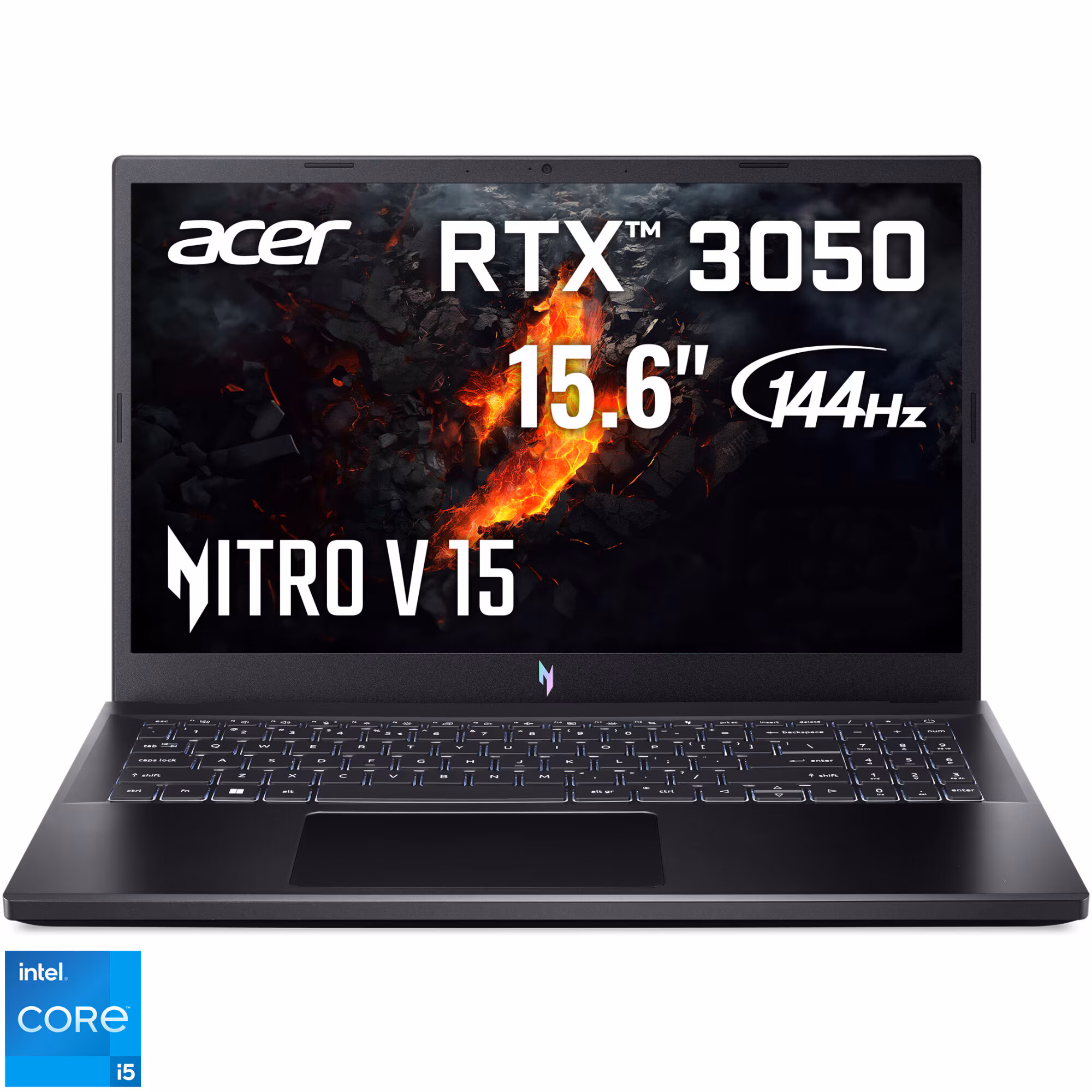 Laptop Gaming Acer Nitro V 15 ANV15-51 cu procesor Intel® Core™ i5-13420H pana la 4.60 GHz