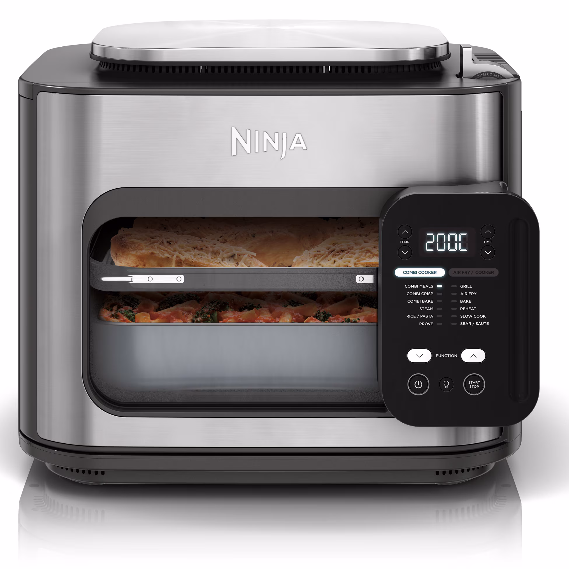 Multicooker Ninja Combi 11in1 SFP700, 1780 W, 12.5 l, funcție AirFryer și cuptor, 11 funcții, gri