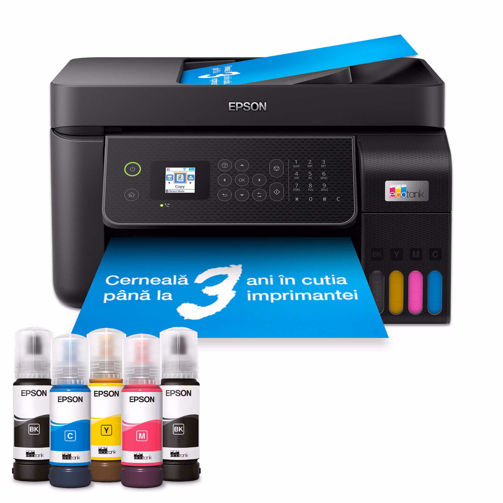 Multifunctional inkjet color CISS Epson EcoTank L3270