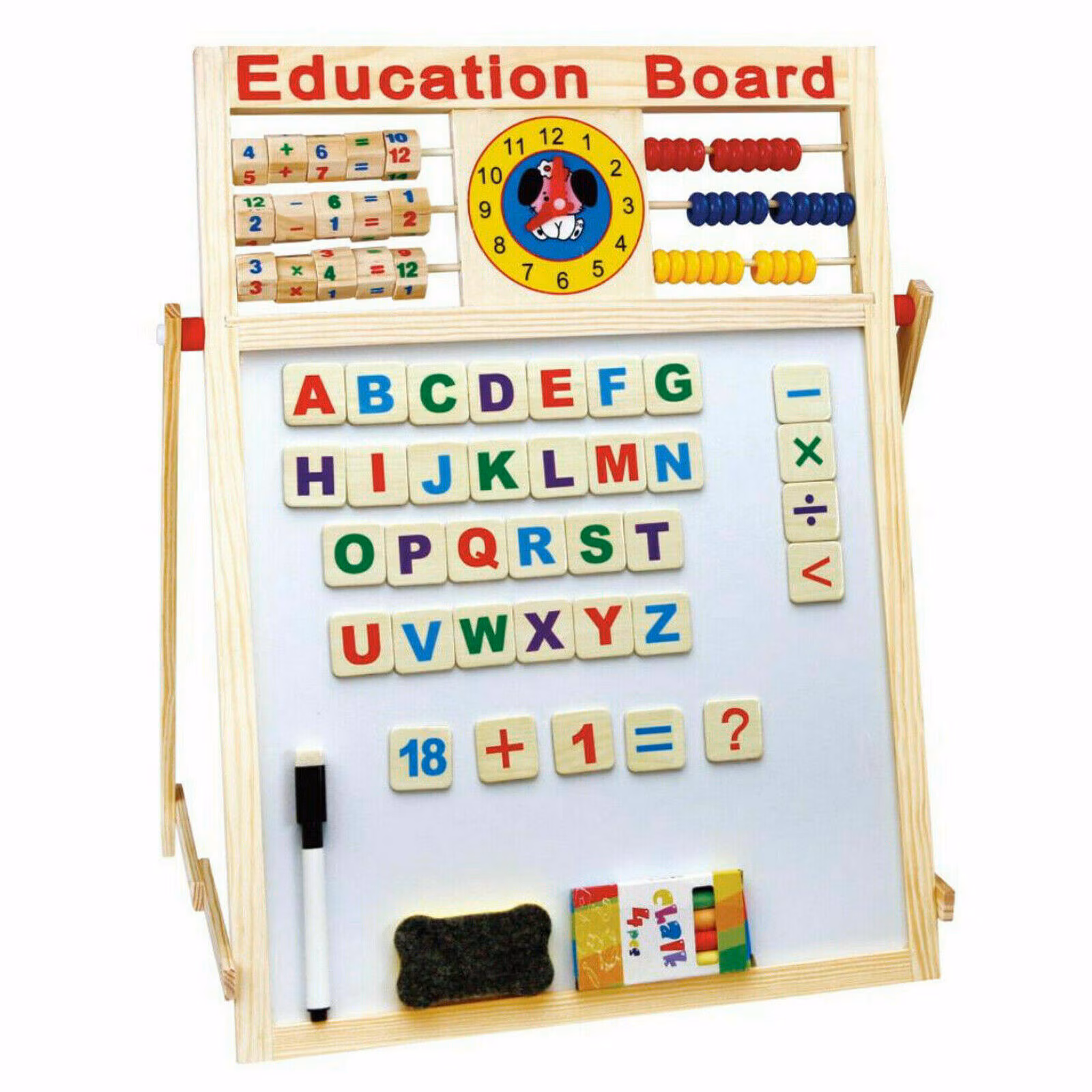 Set Tabla Multifunctionala Dubla AKU Magnetica cu 2 fete