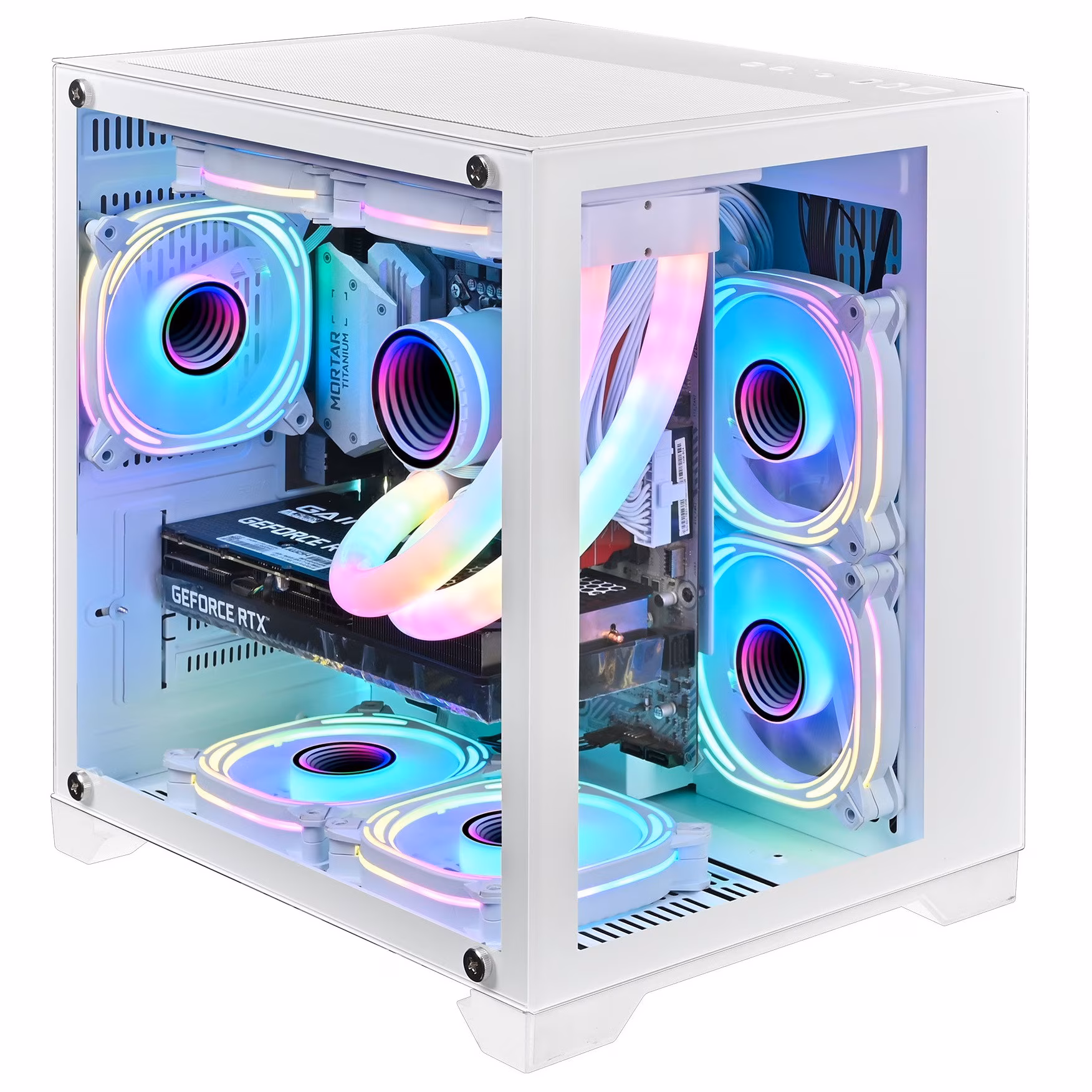 Sistem PC Gaming 1stPlayer® cu Intel® Core™ i5 12400F Alder Lake 4.4 GHz