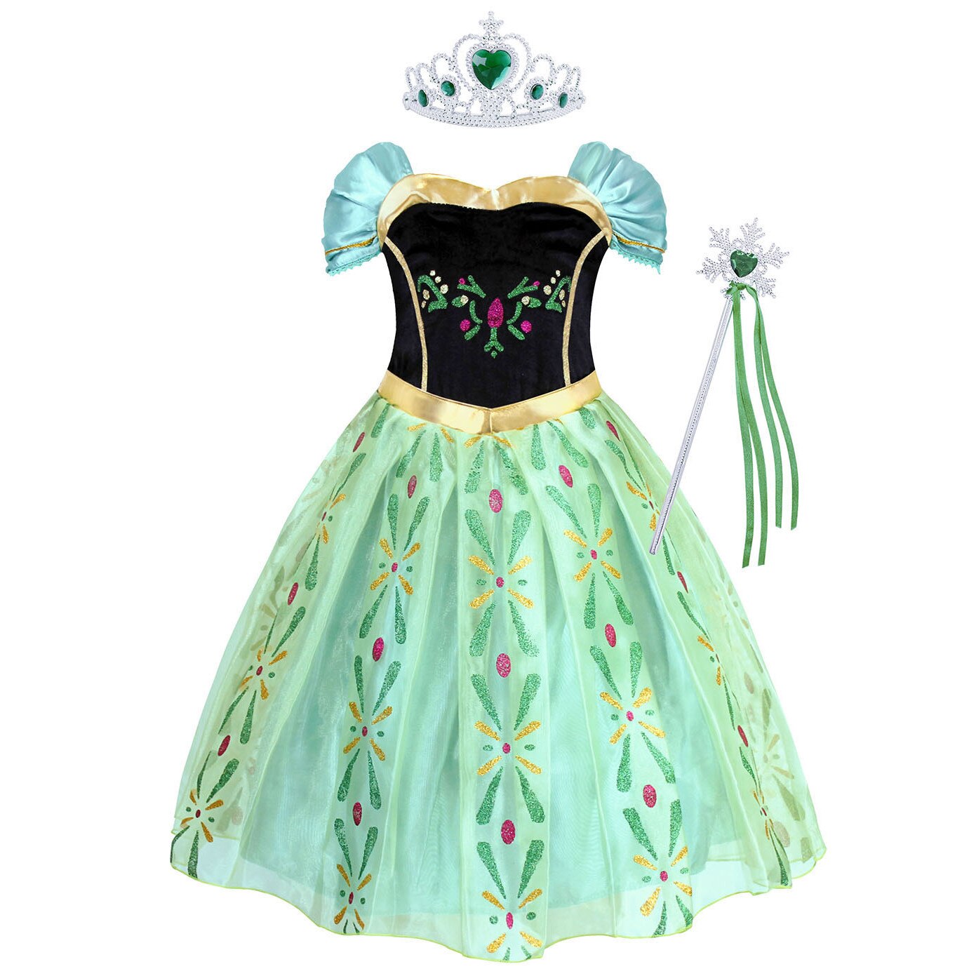Costum Anna Frozen AmzBarley