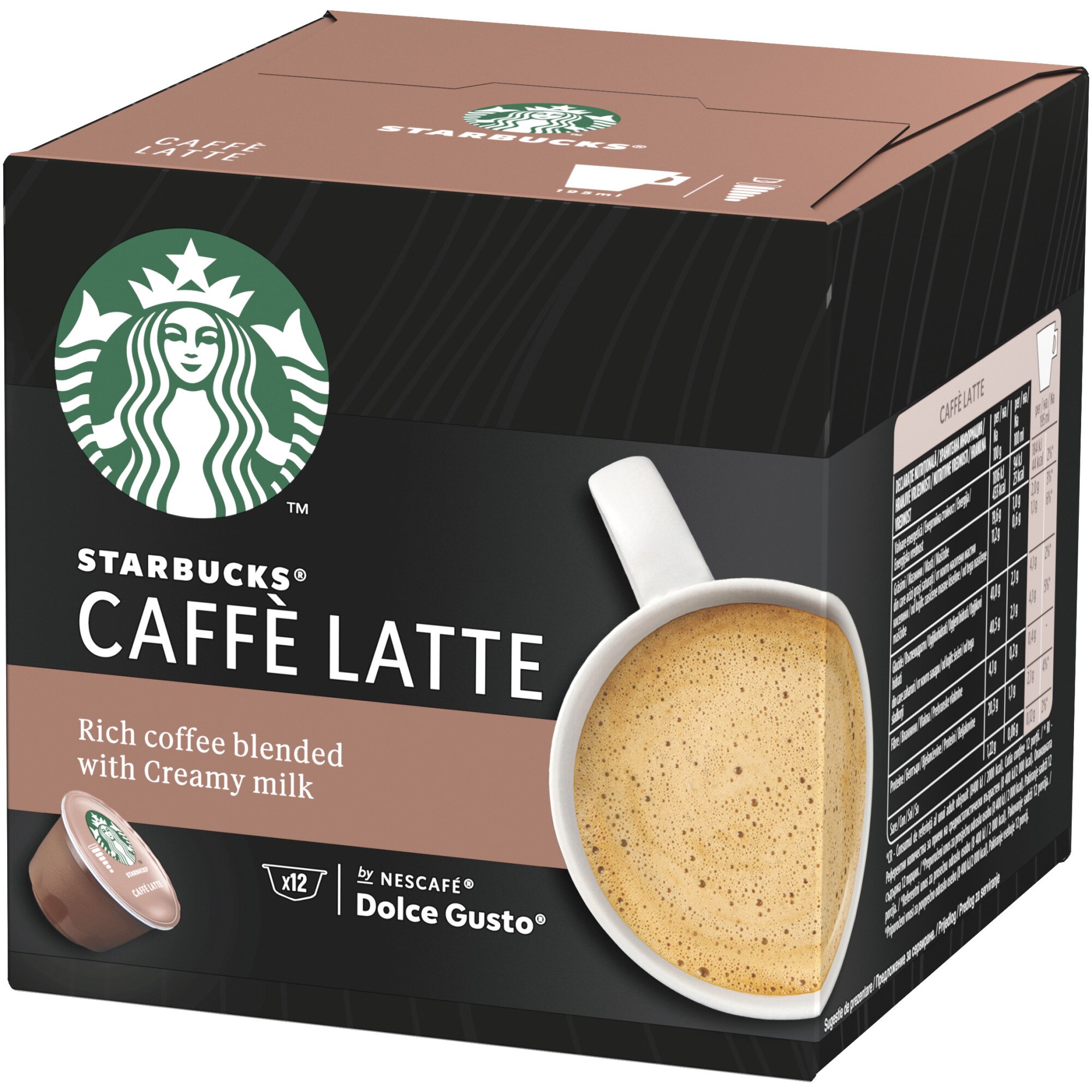 Capsule Caffe Latte Starbucks
