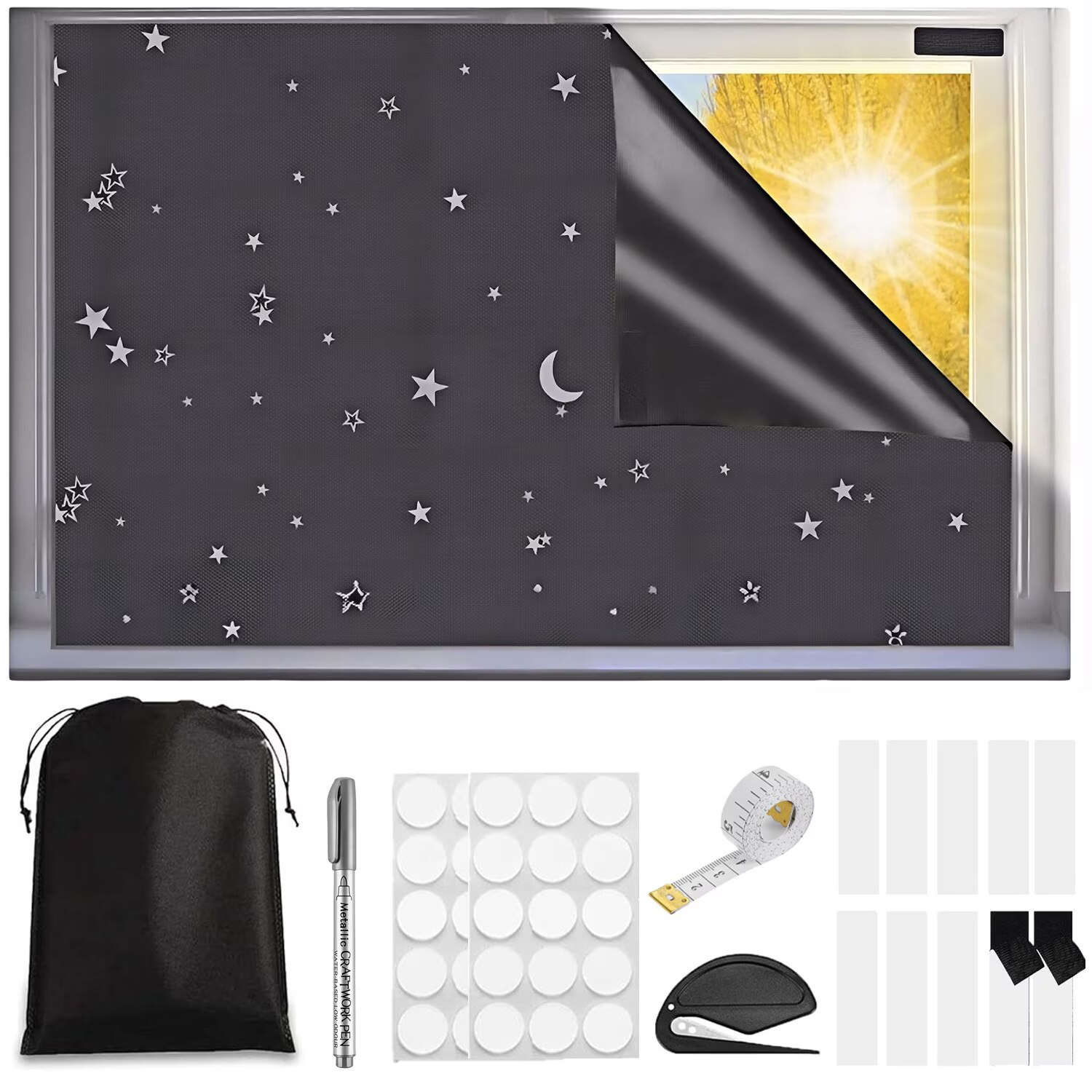 Draperie Opaca BYONDSELF 1.45x4m