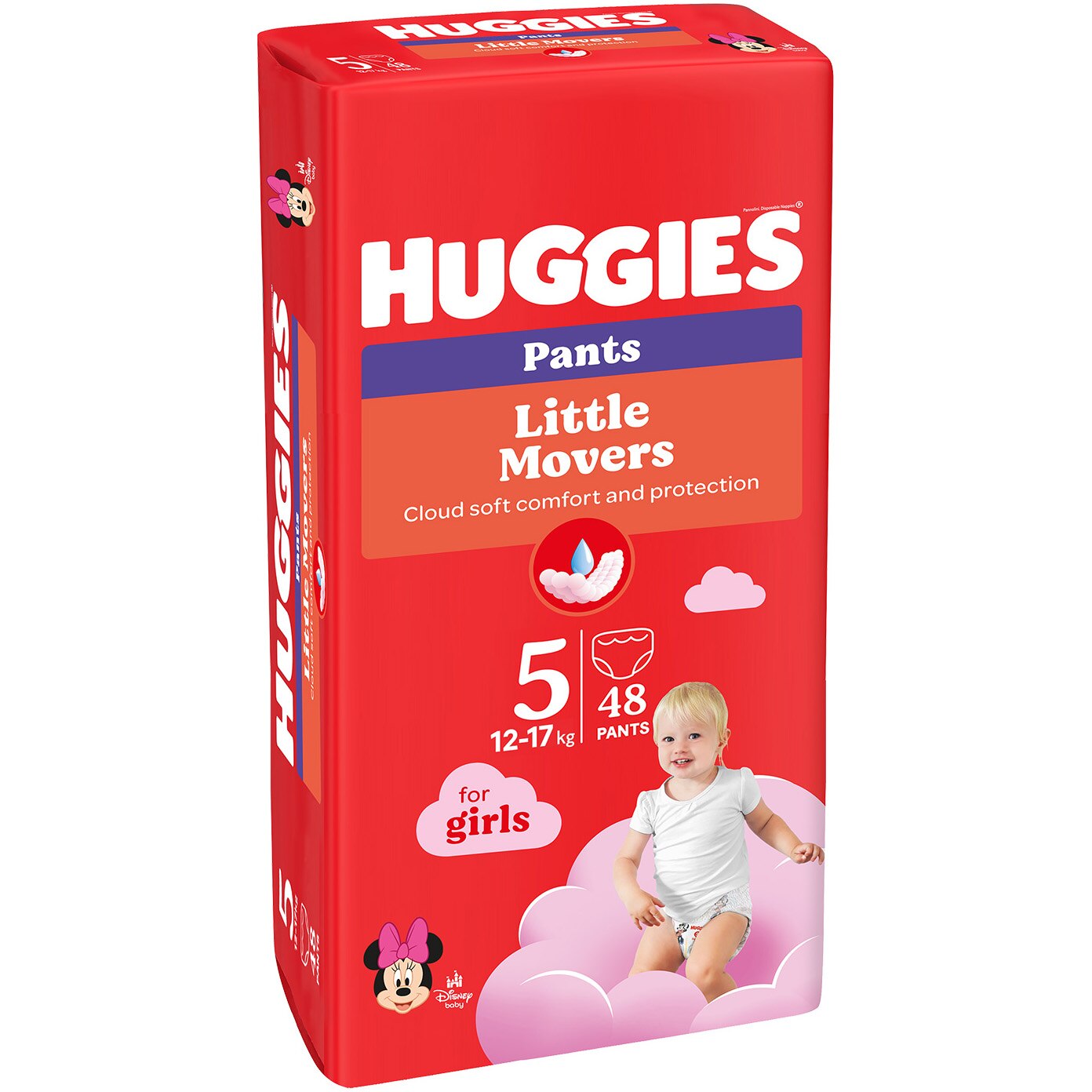 Huggies Little Movers 5 Girl 48