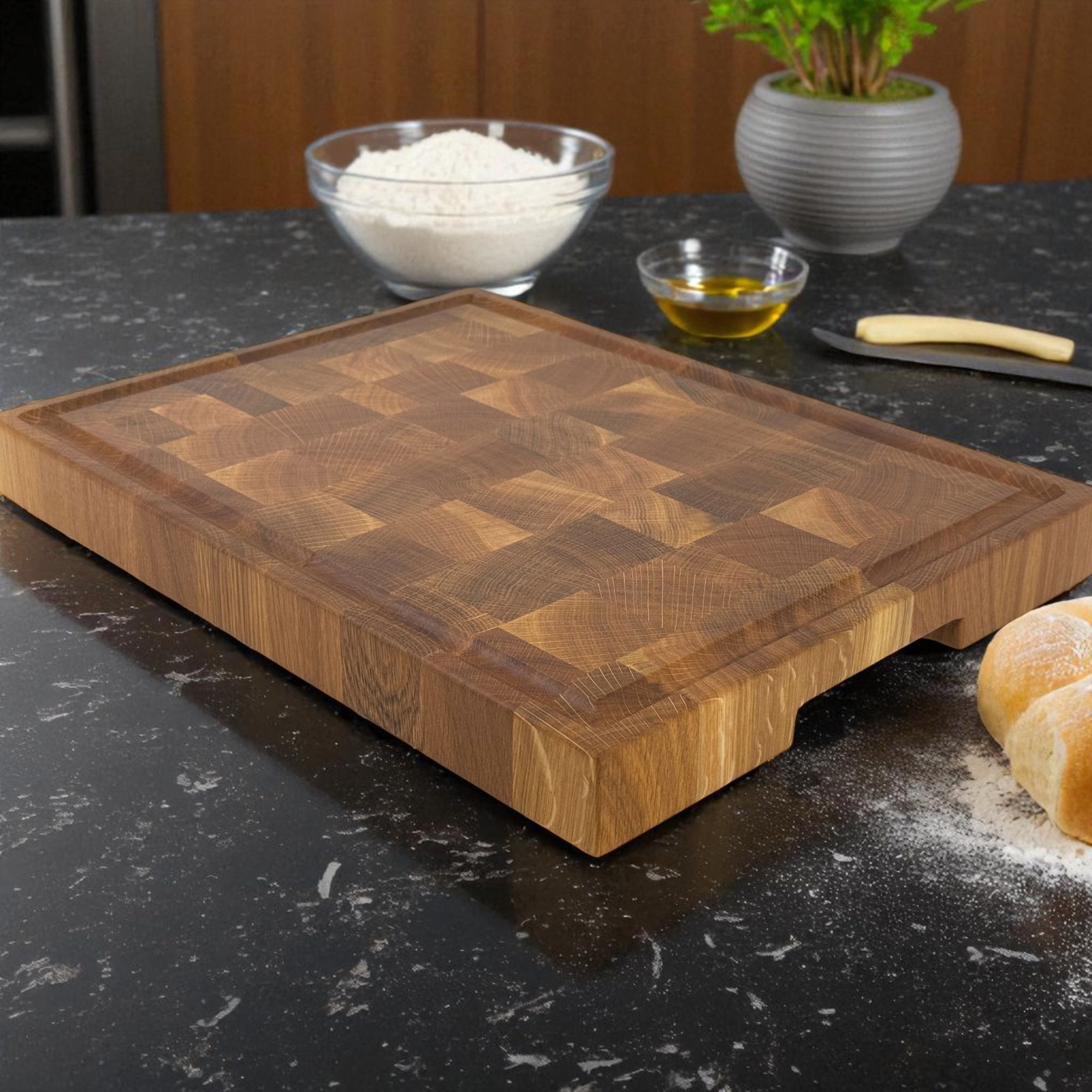 Tocator Profesional EpiCraft Stejar End Grain
