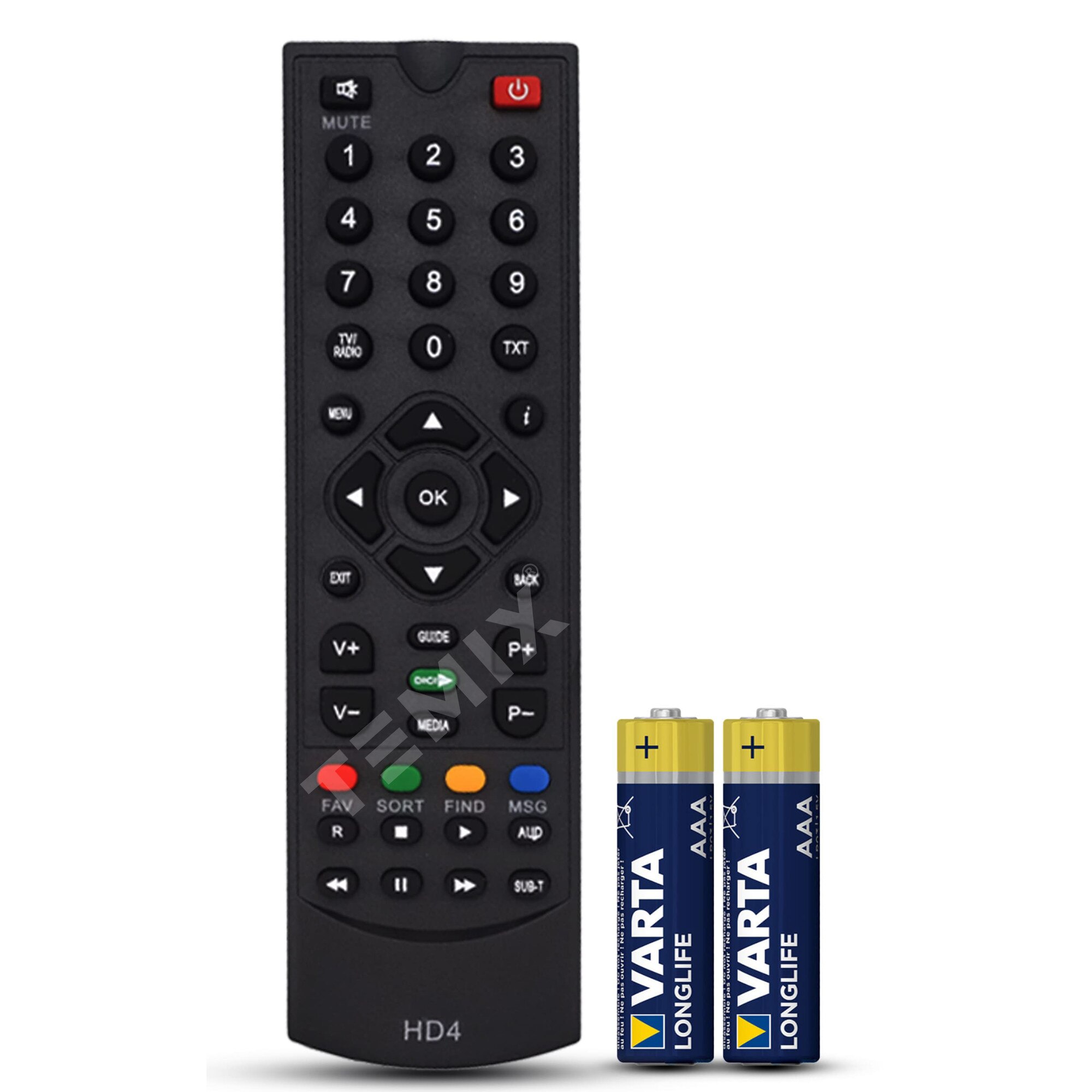 Telecomandă Digi HD4 TEMIX