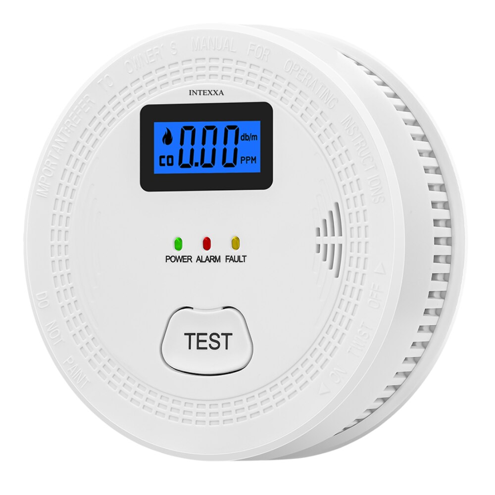 Detector 2 în 1 INTEXXA CO + fum