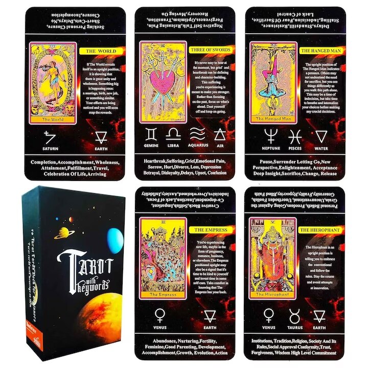 Set Tarot Mystic Pro AjieQaQ