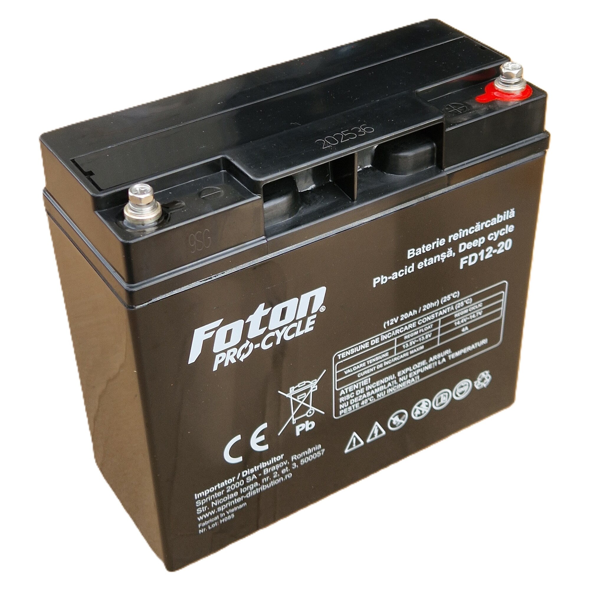 Acumulator Foton ProCycle FD12-20