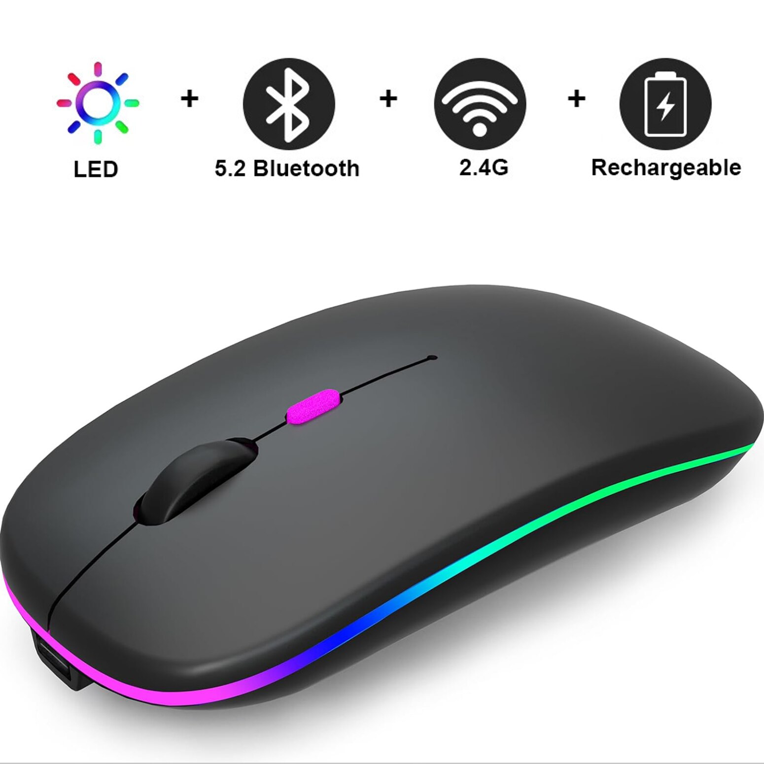 Mouse iNext Dual-mode Negru