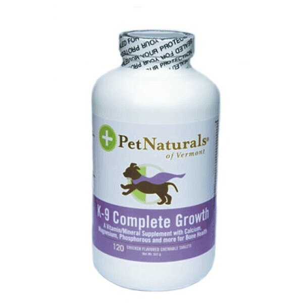 Pet Naturals K-9 Growth 120 tablete
