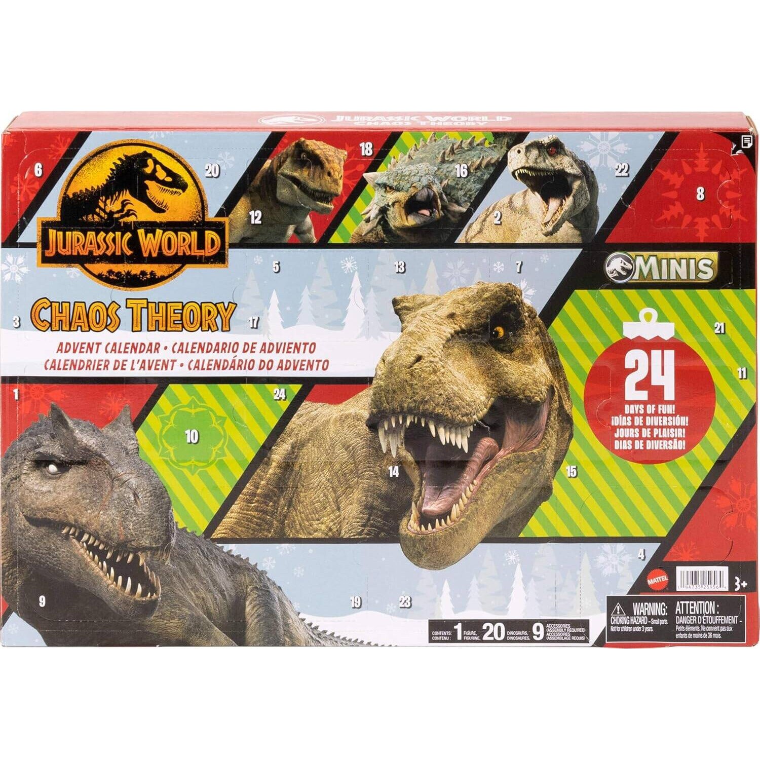 Calendar Advent Jurassic World