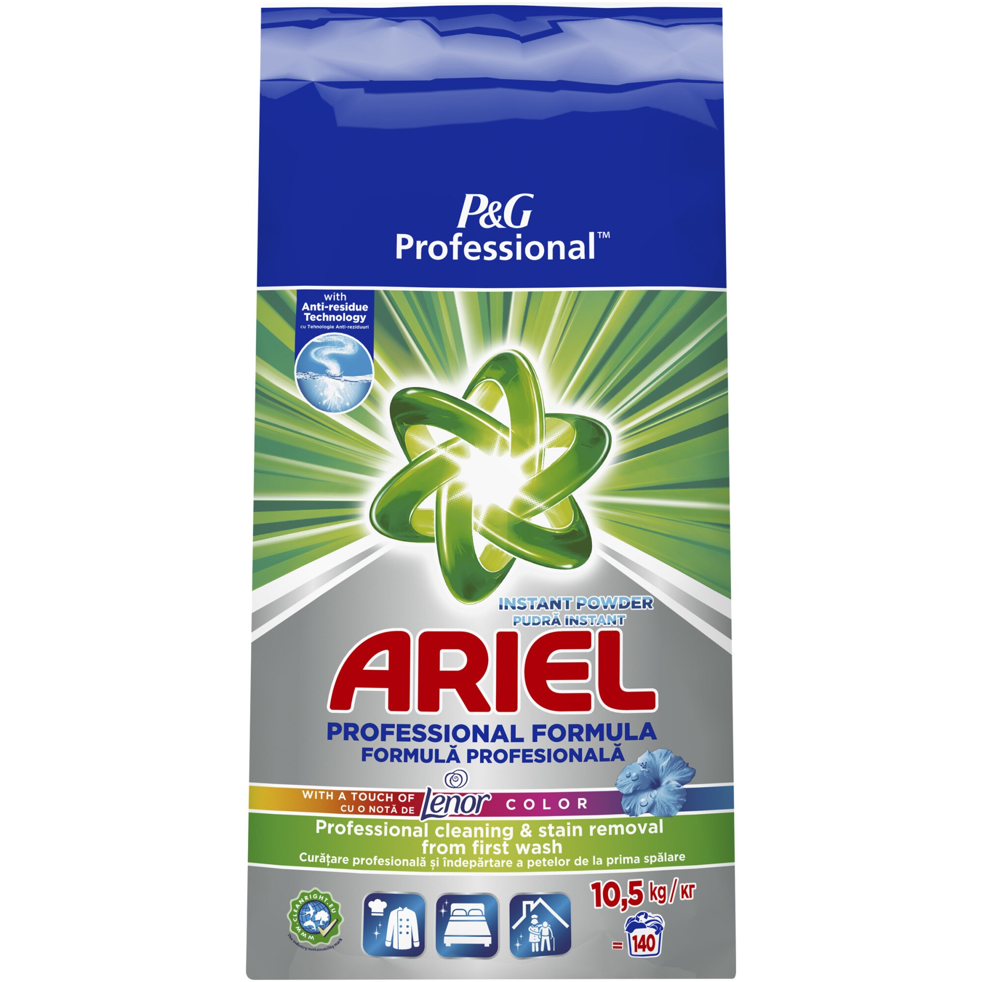Ariel Professional Touch of Lenor Color 10.5 kg
