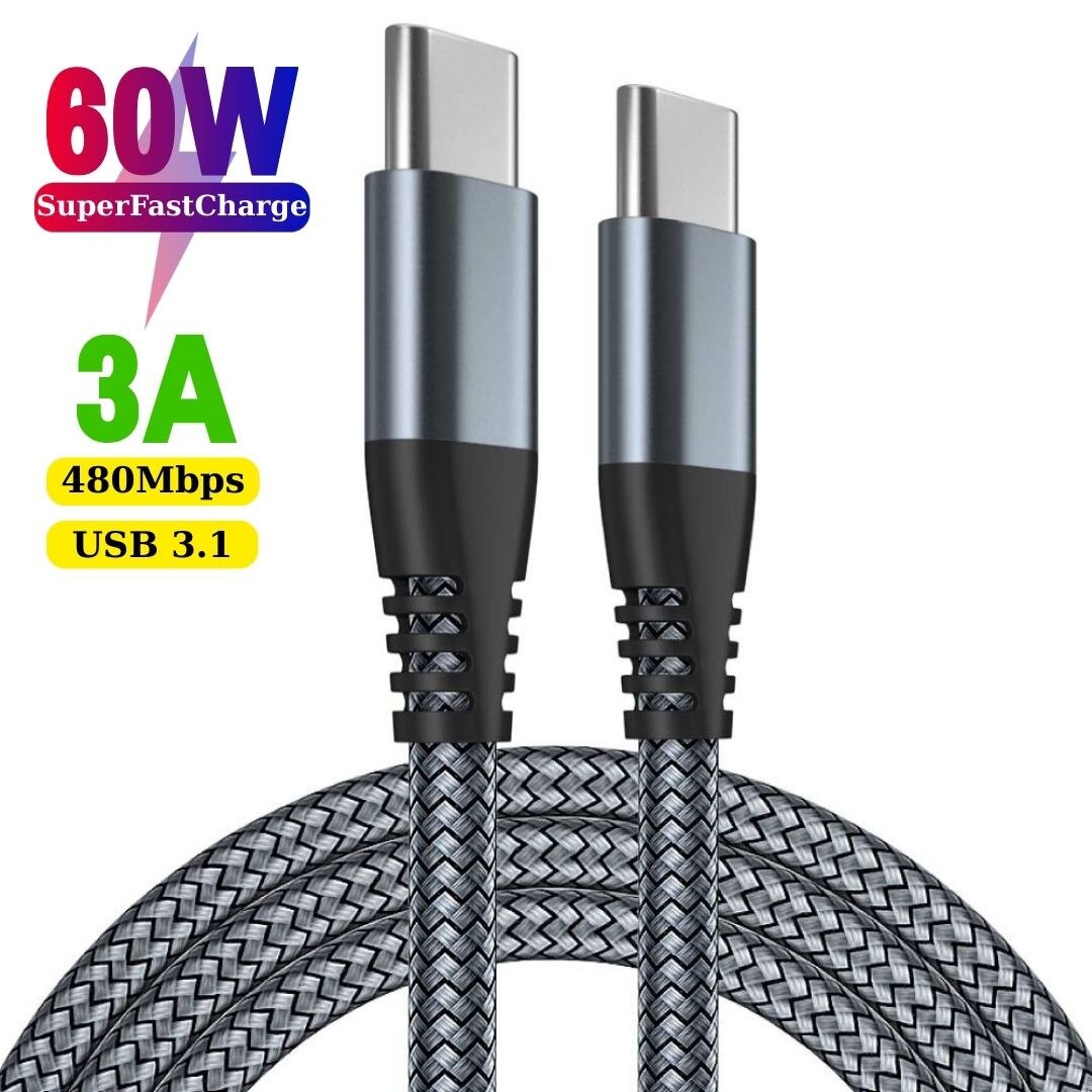 AHA PRINT USB-C la USB-C PD 60W (2 m)