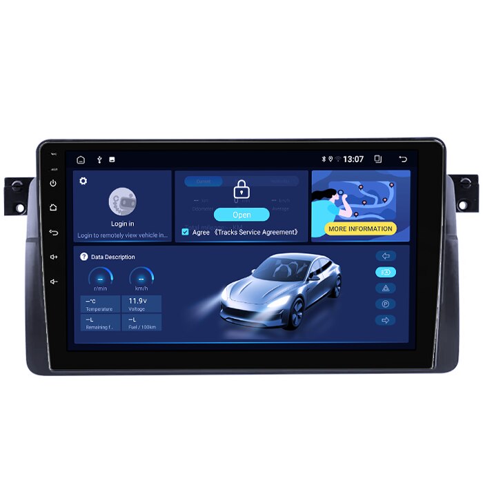 Navigatie NAVI-IT BMW E46 9 inch