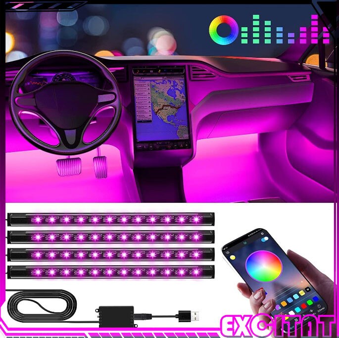 Excitat RGB 72 Margele LED