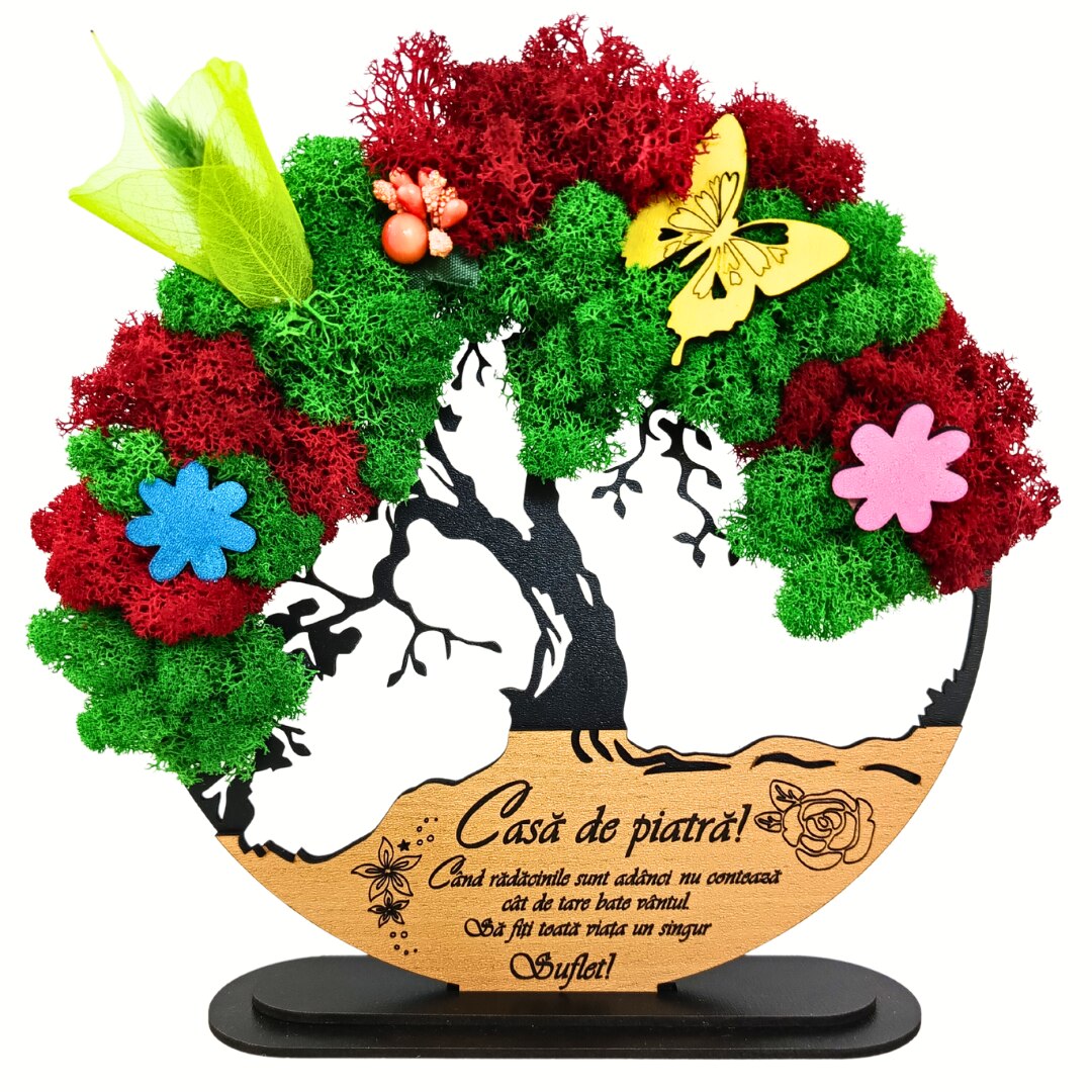 Decoratiune Copacul Vietii Licheni