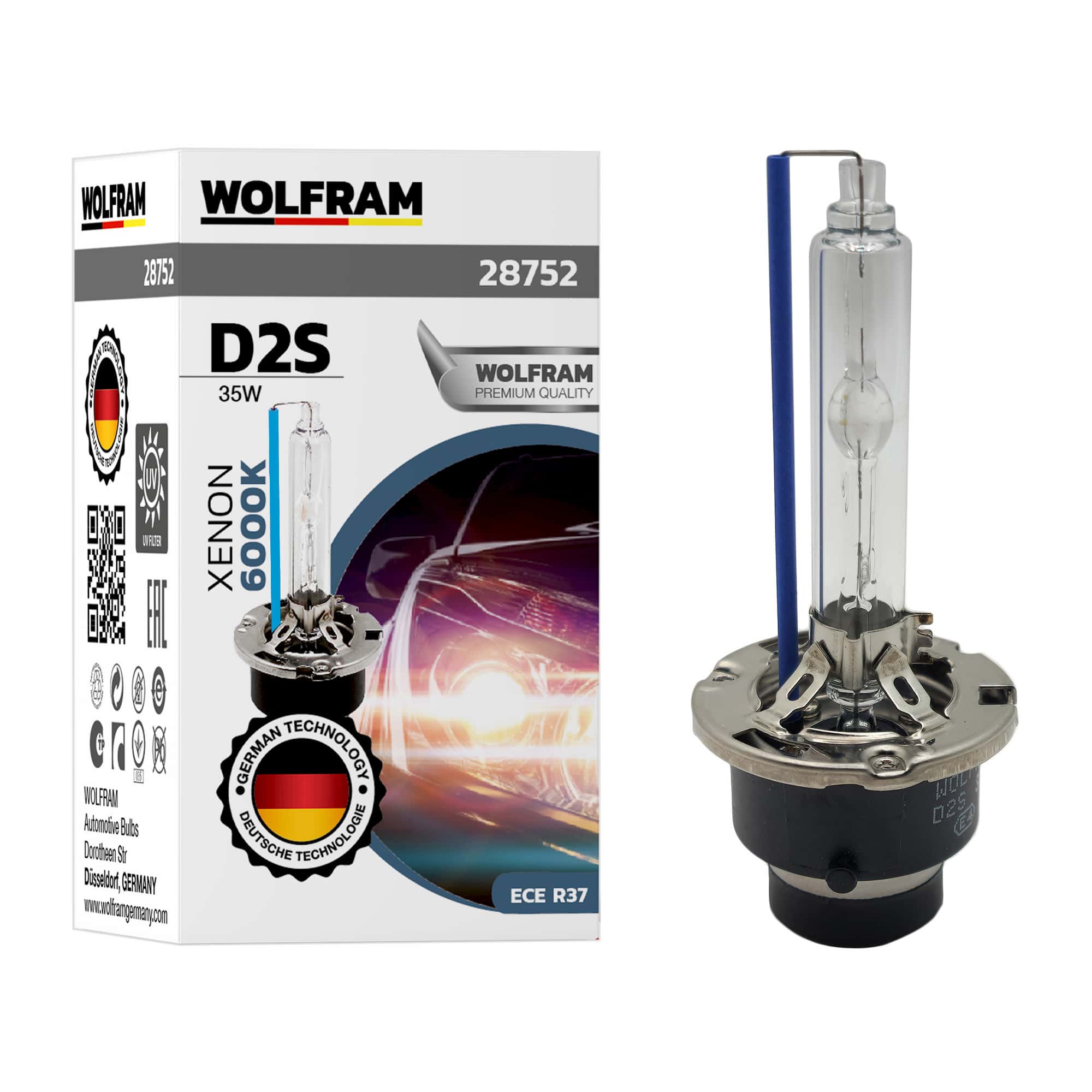Wolfram D2S UltraViolet 6000K