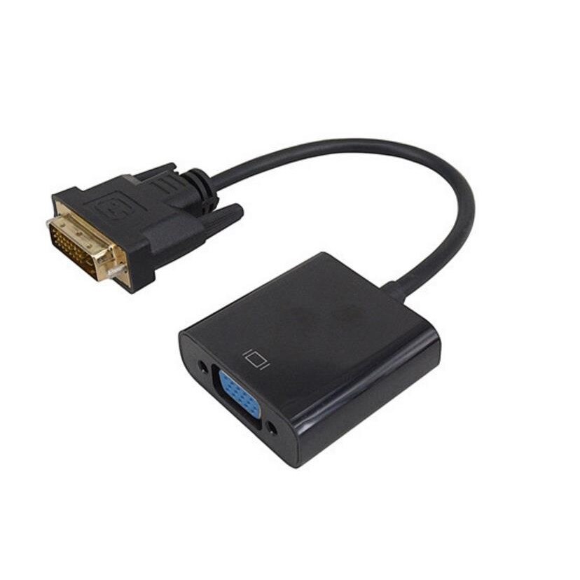 Cablu Adaptor DVI-D la VGA 15cm H HCT