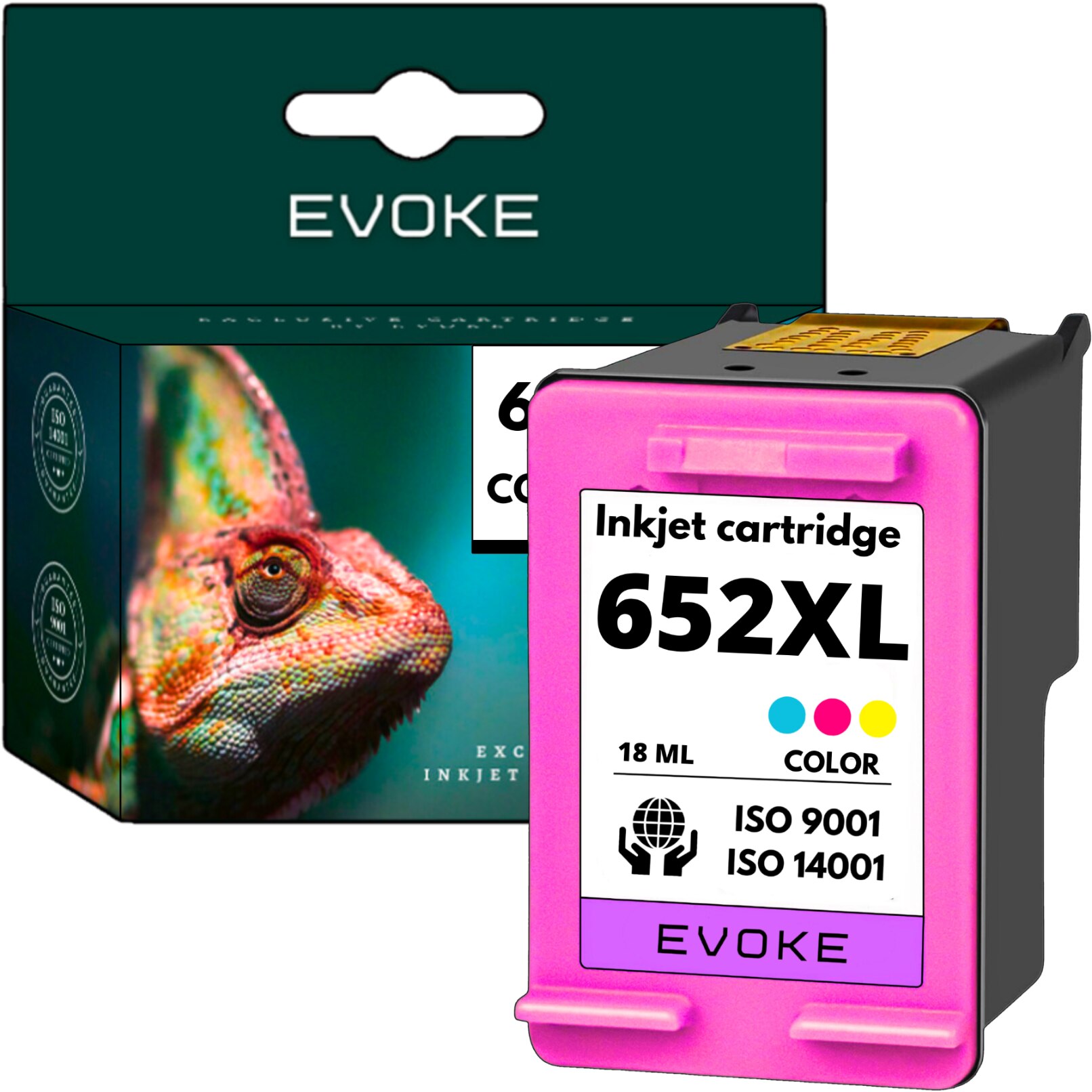 Cartus HP 652 XL Color Evoke