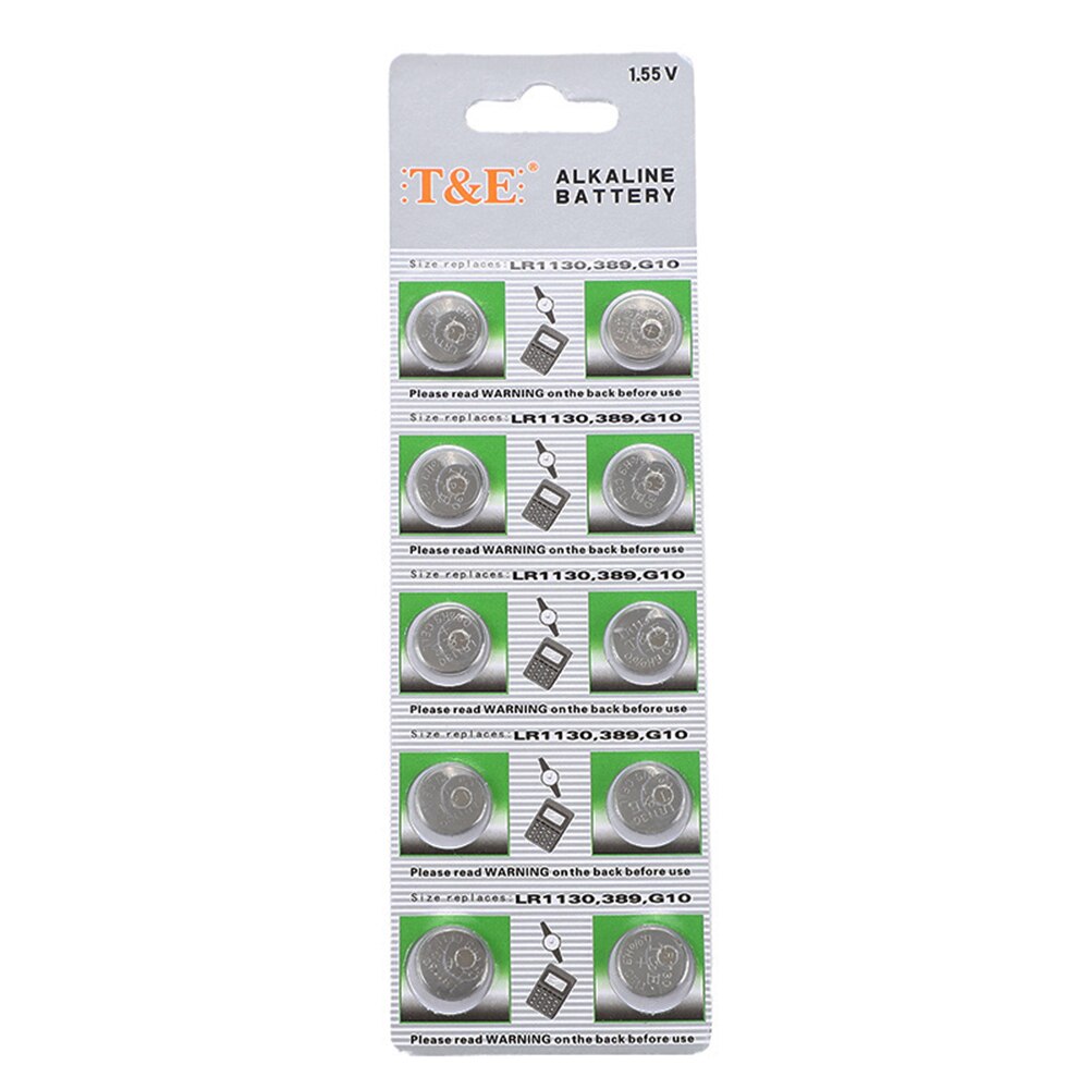 Baterii T&E Premium LR1130 (10 buc)