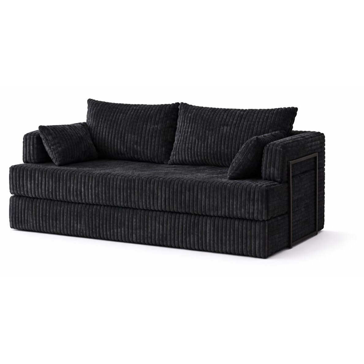Canapea Extensibilă Tilia Negru