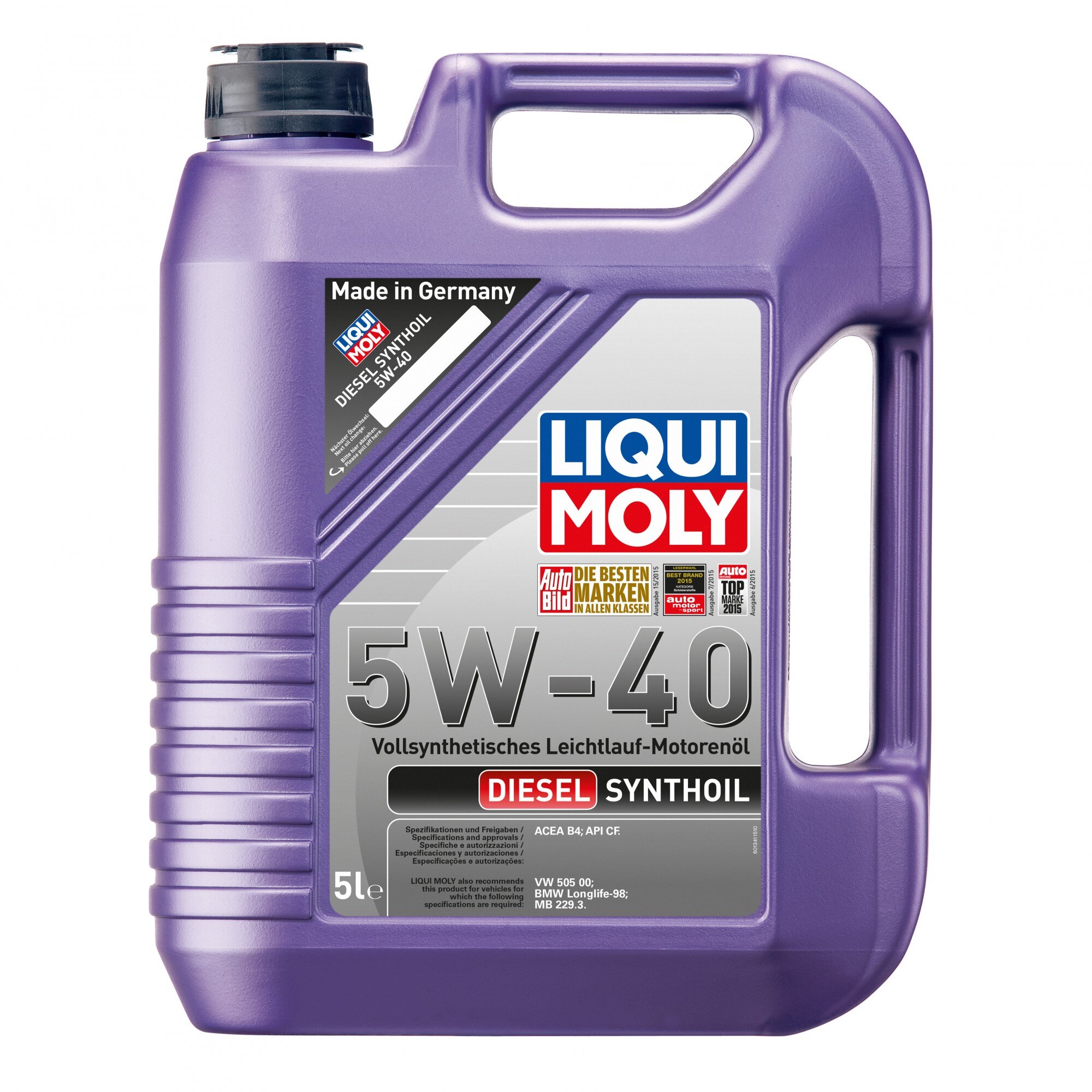 Liqui Moly Diesel Synthoil 5W-40 5L