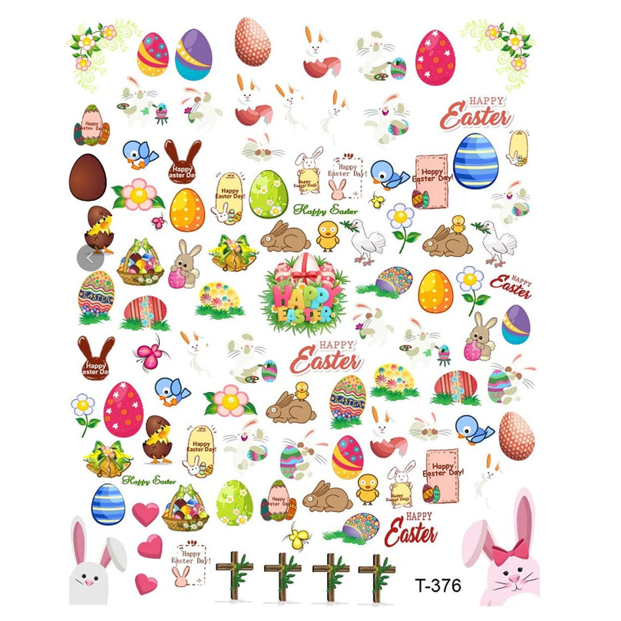 Sticker Decor Unghii Modele de Paste