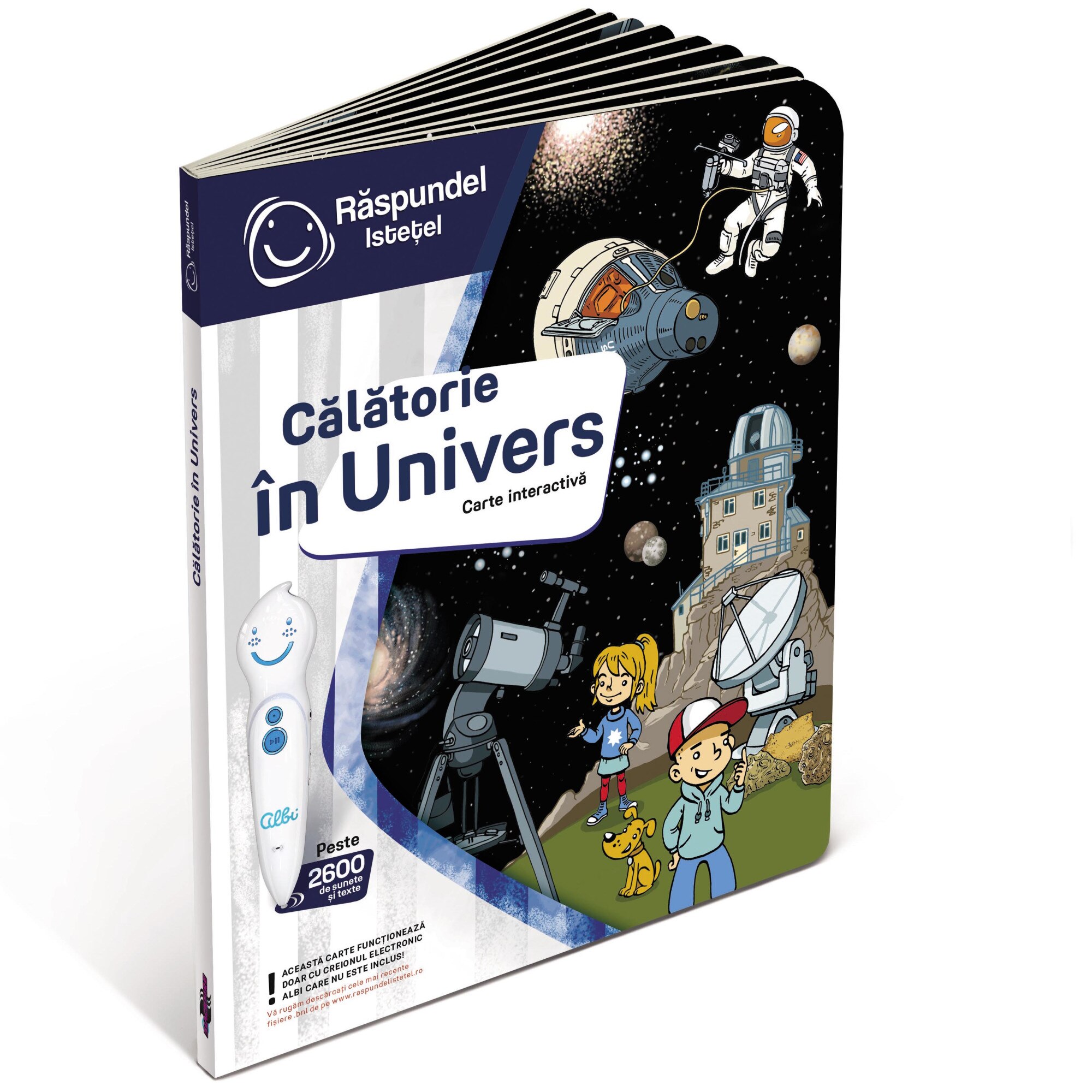 Carte Raspundel Istetel Calatorie in univers