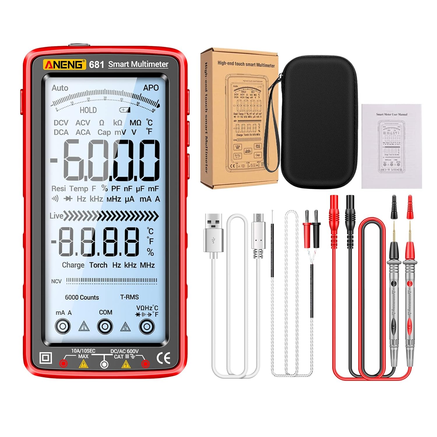 Multimetru digital ANENG 681