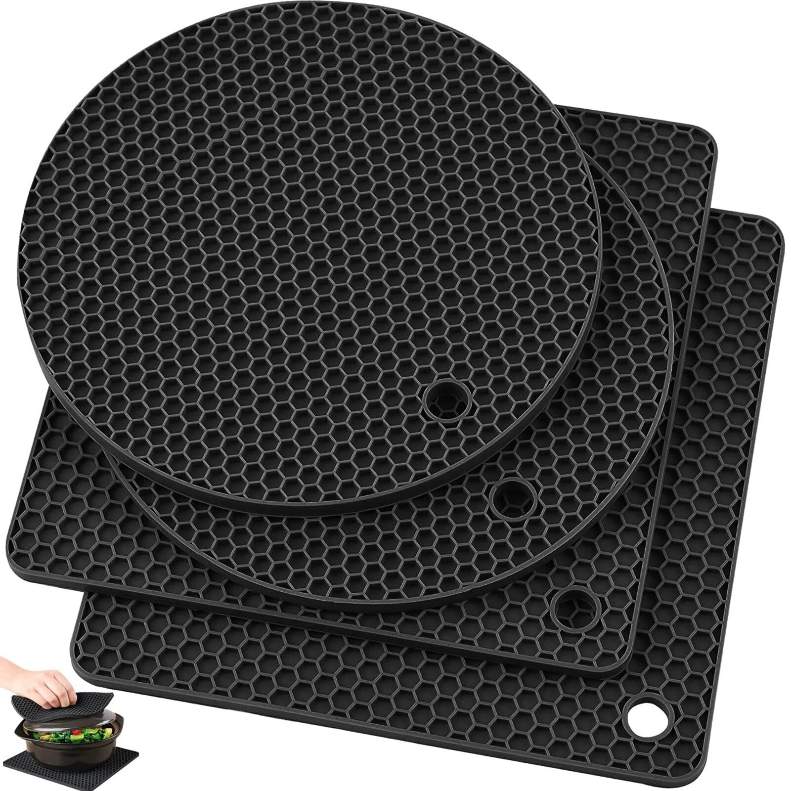 Set Silicon Hggzeg 4 Piese