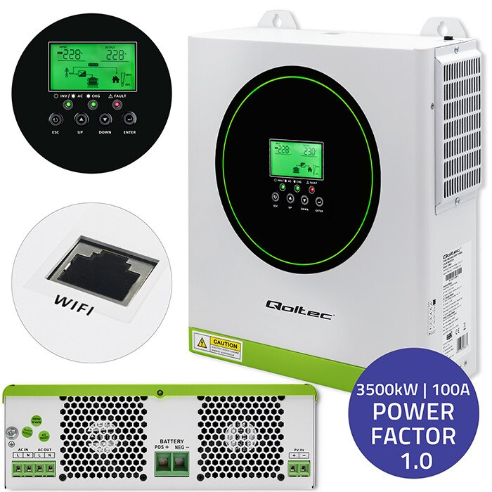 Qoltec 53864 Off-Grid 3.5kW