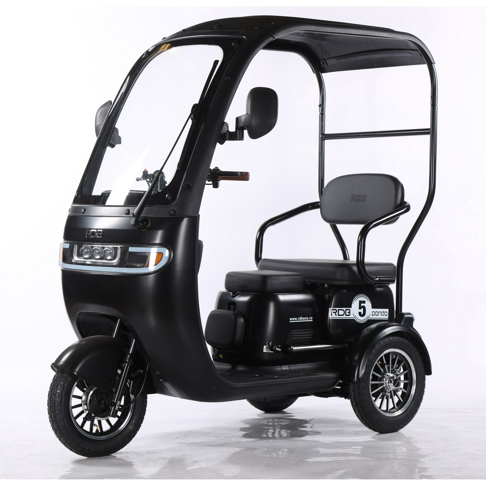 Triciclu electric RDB Panda 5 (Negru)
