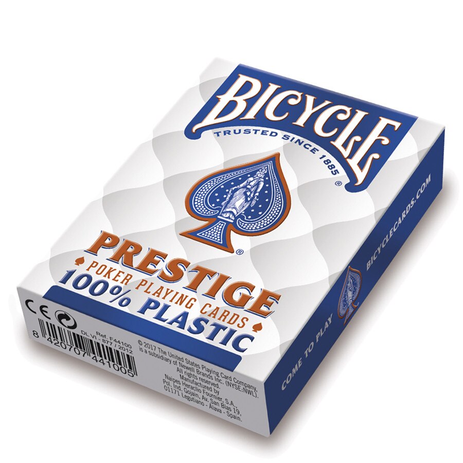 Cărți Bicycle Prestige Jumbo Index Albastru