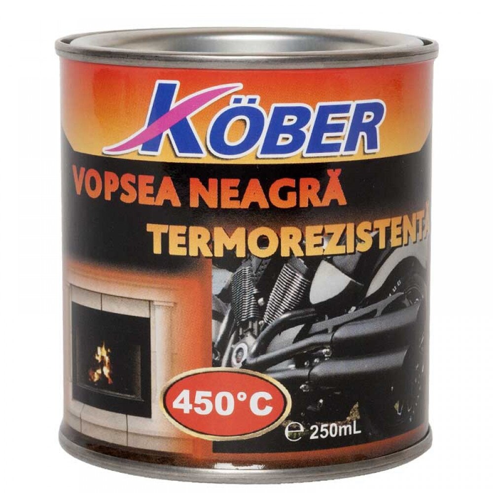 Vopsea termorezistentă Kober 450°C