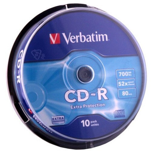 CD-R Verbatim 10 buc 52x