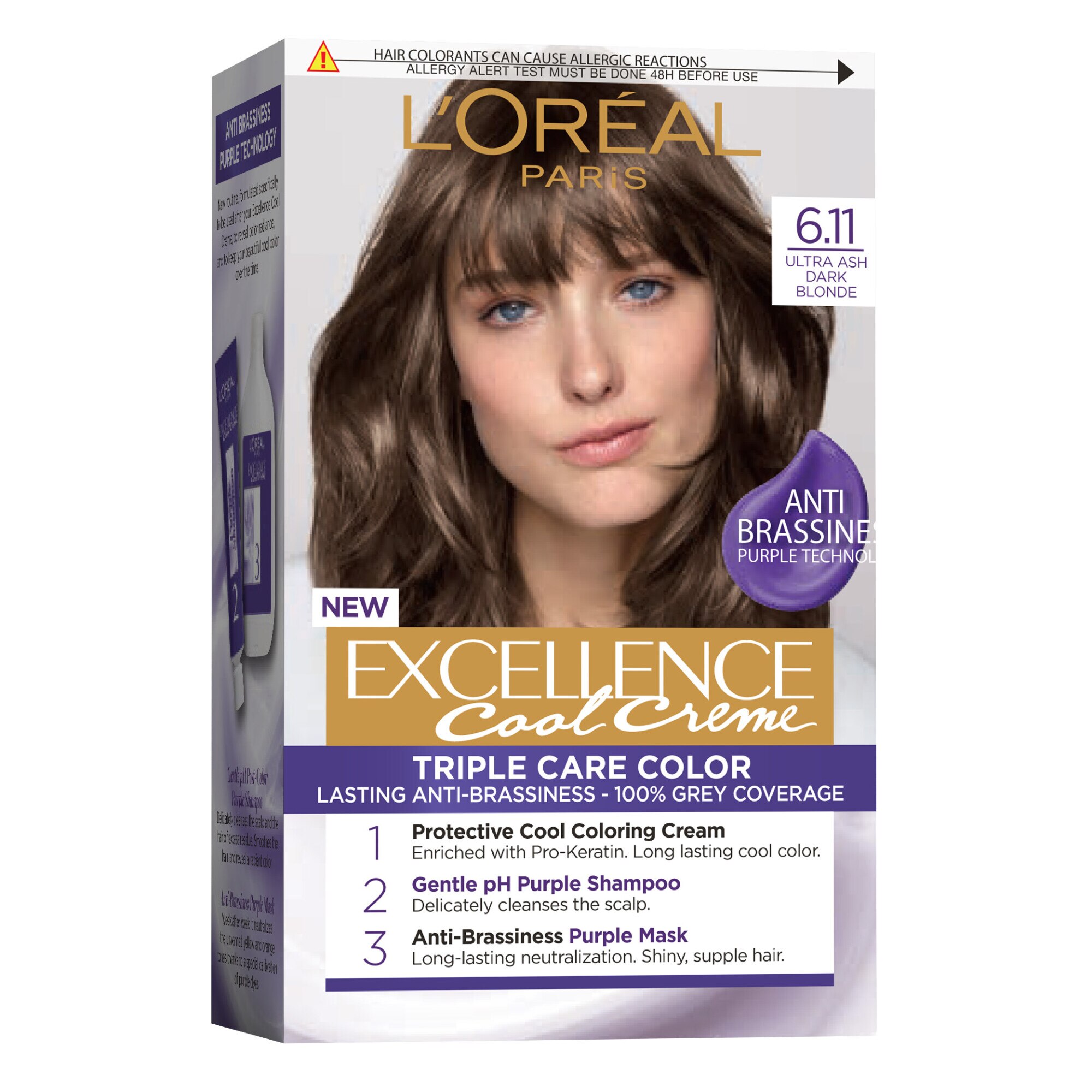 L'Oreal Excellence Cool Creme 6.11