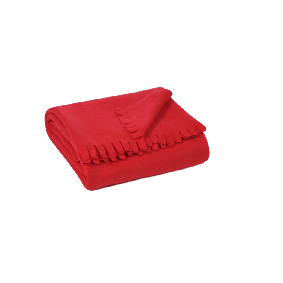 Patura Fleece 130x170cm Rosu