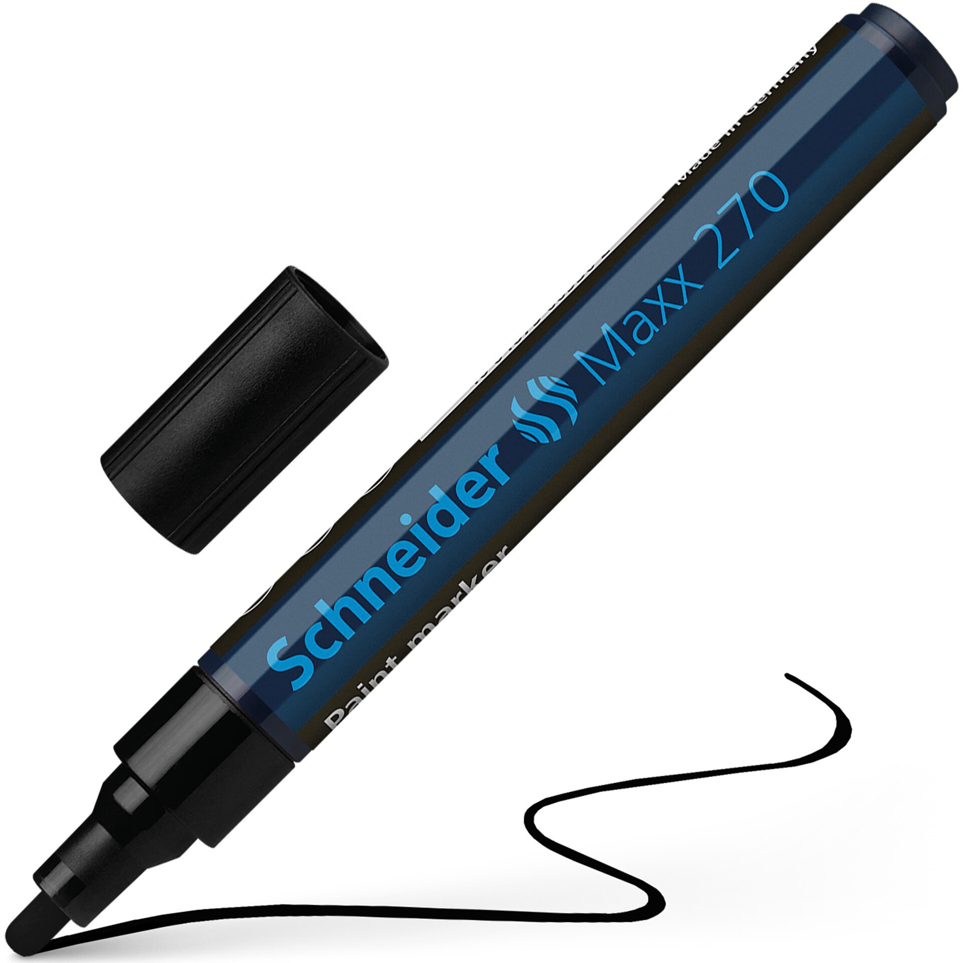 Marker cu vopsea Schneider 270 Negru
