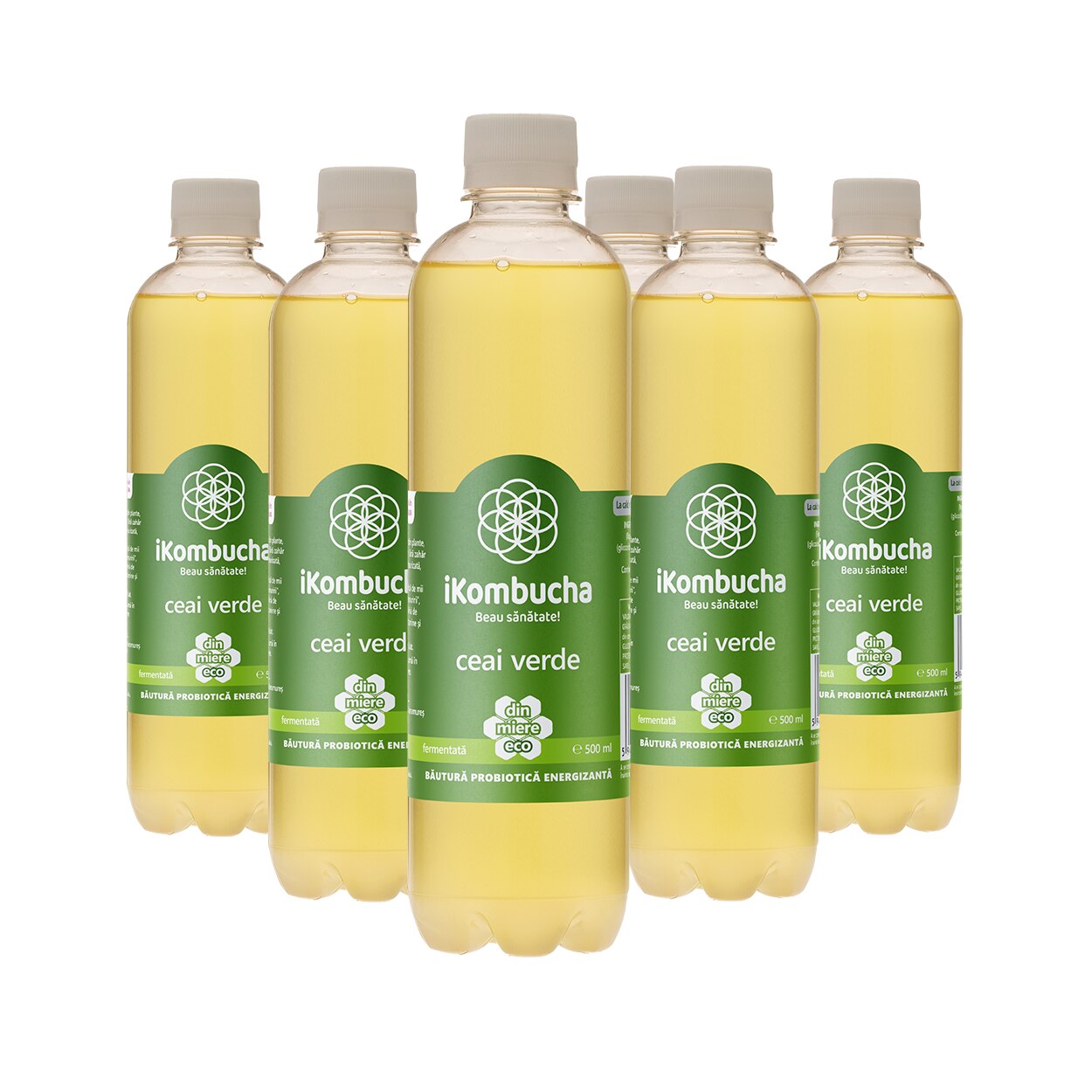iKombucha Ceai verde 6x500ml