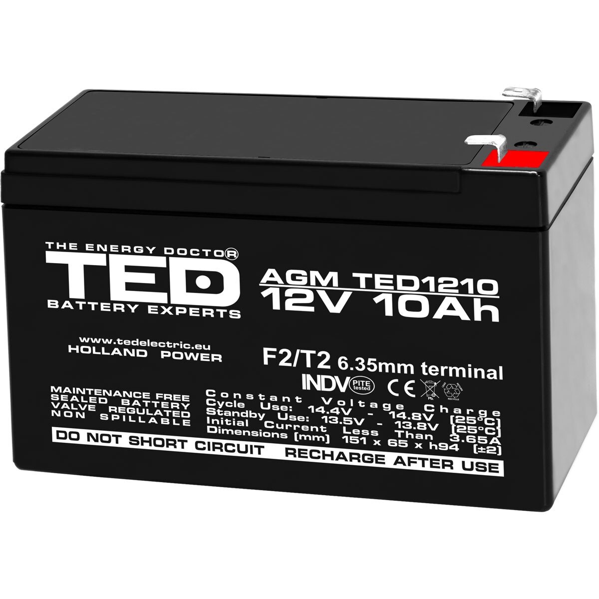 TED Electric 12V 10A