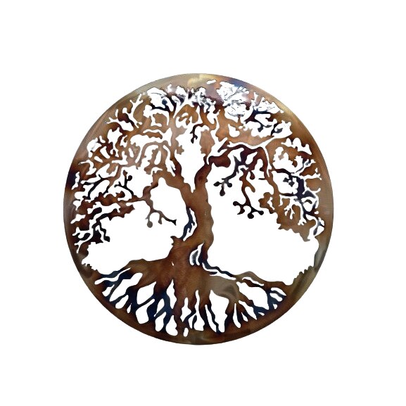 Decor perete Copacul Vietii 70x70 cm