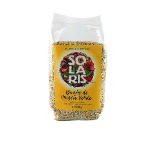 Hrișcă verde boabe 500 gr Solaris
