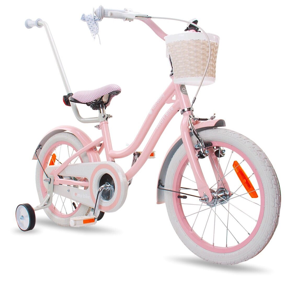 Bicicletă fetiță Sun Baby Silver Moon 16 inch