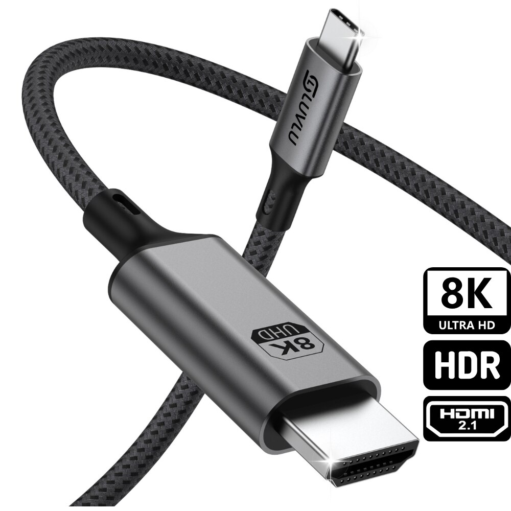 Cablu LUVLU USB-C HDMI 8K